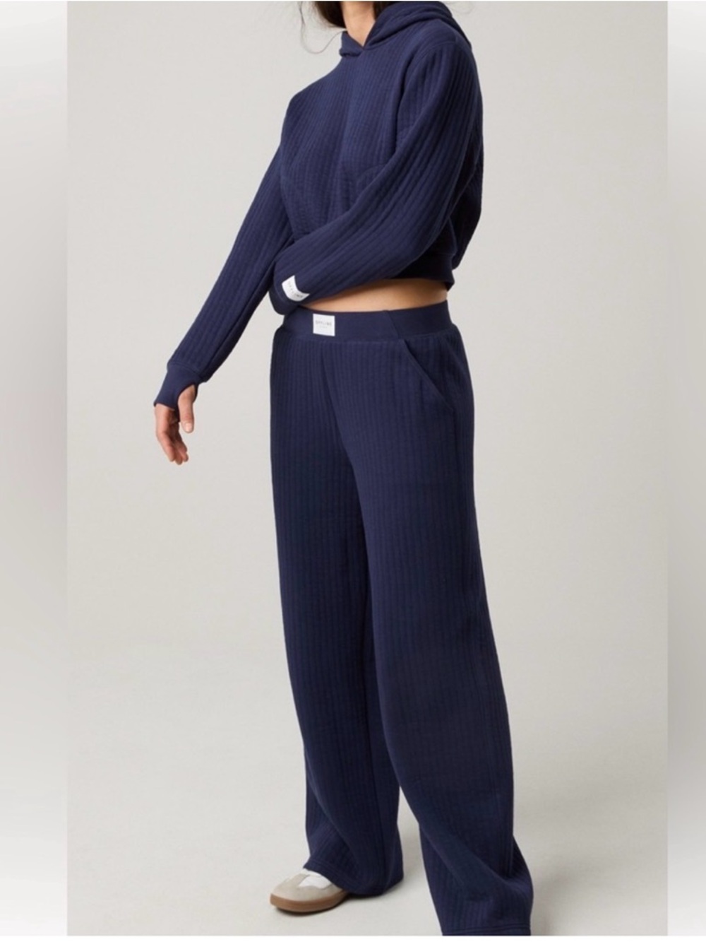Offline by Aerie Coffee Run Pant Navy